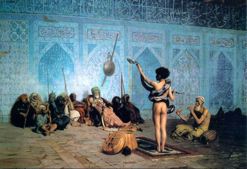 Jean-Leon Gerome The Serpent Charmer